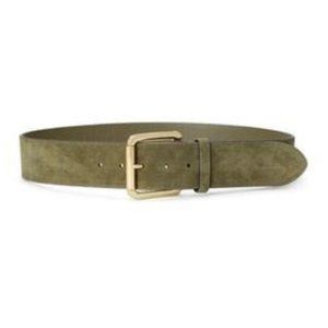 Lauren Ralph Lauren Classic Buckle 50 Belt Olive Fern
